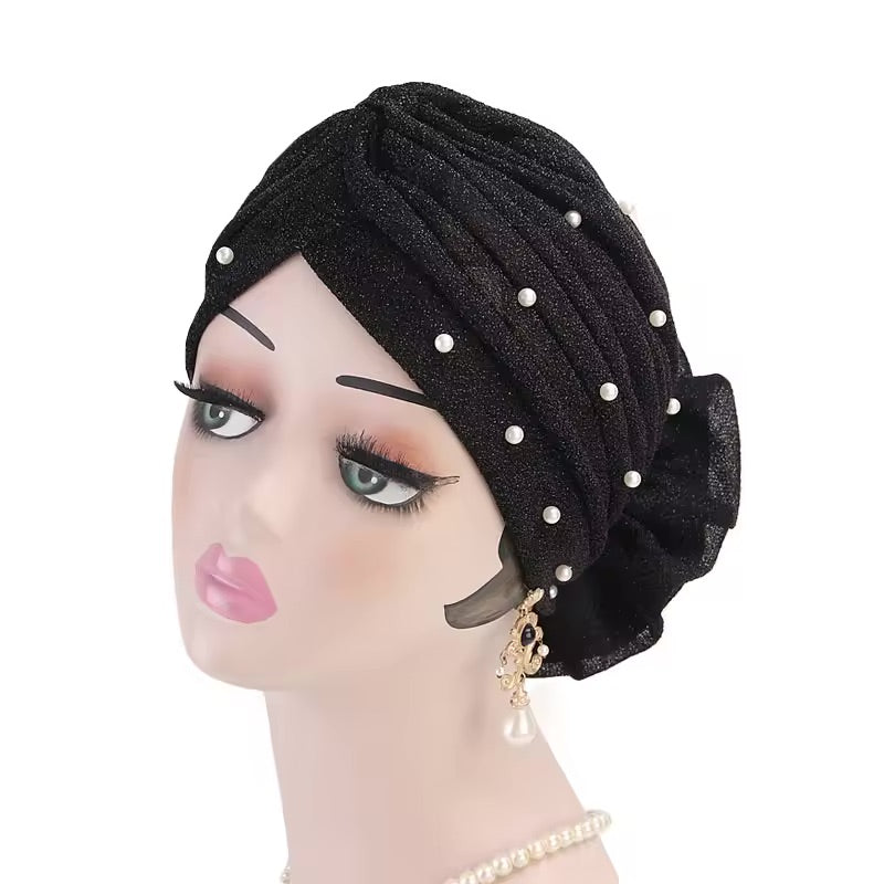Floral Elegance Turban